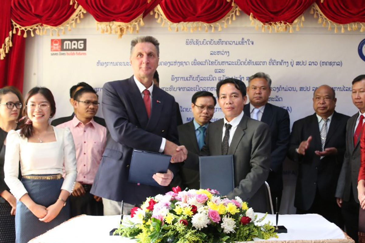 ລັດຖະບານນອກແວຊ່ວຍເຫຼືອການເກັບກູ້ລະເບີດບໍ່ທັນແຕກຢູ່ແຂວງຄໍາມ່ວນ