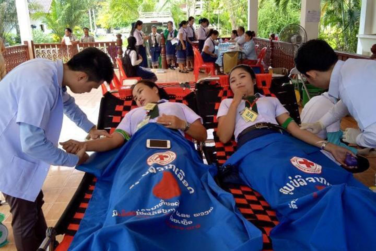 ມີຄົນ​ເຈັບ​ທີ່​​ໃຊ້​ເລືອດ​ ເຂົ້າ​ໃນ​ການ​ປິ່ນປົວກວມ ​ເອົາ 40.587 ​ເທື່ອ​ຄົນ​ ຢູ່ ສປປ ລາວ