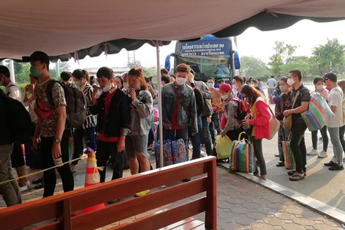 ມີຜູ້ເດີນທາງເຂົ້າມາລາວມື້ວານນີ້ ທັງໝົດ 2,106  ຄົນ ແຕ່ບໍ່ມີຜູ້ຕິດເຊື້ອພະຍາດໂຄວິດ-19