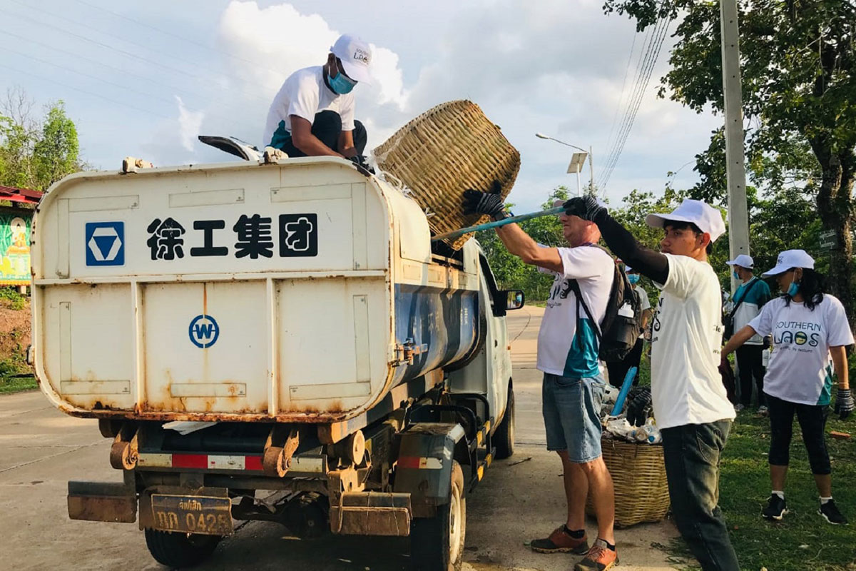 ຂີ້ເຫຍື້ອປະມານ 150-200 ໂຕນຕໍ່ມື້ທີ່ເຫຼືອເກັບກູ້ຢູ່ນະຄອນຫຼວງວຽງຈັນ