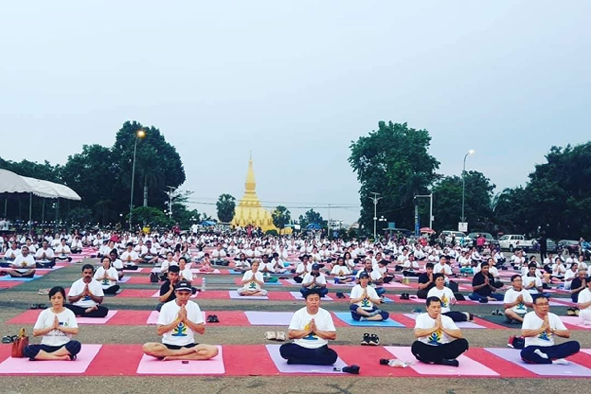 ສະຖານທູດອິນເດຍຈະຈັດງານສະເຫຼີມສະຫຼອງວັນ ໂຍຄະສາກົນ