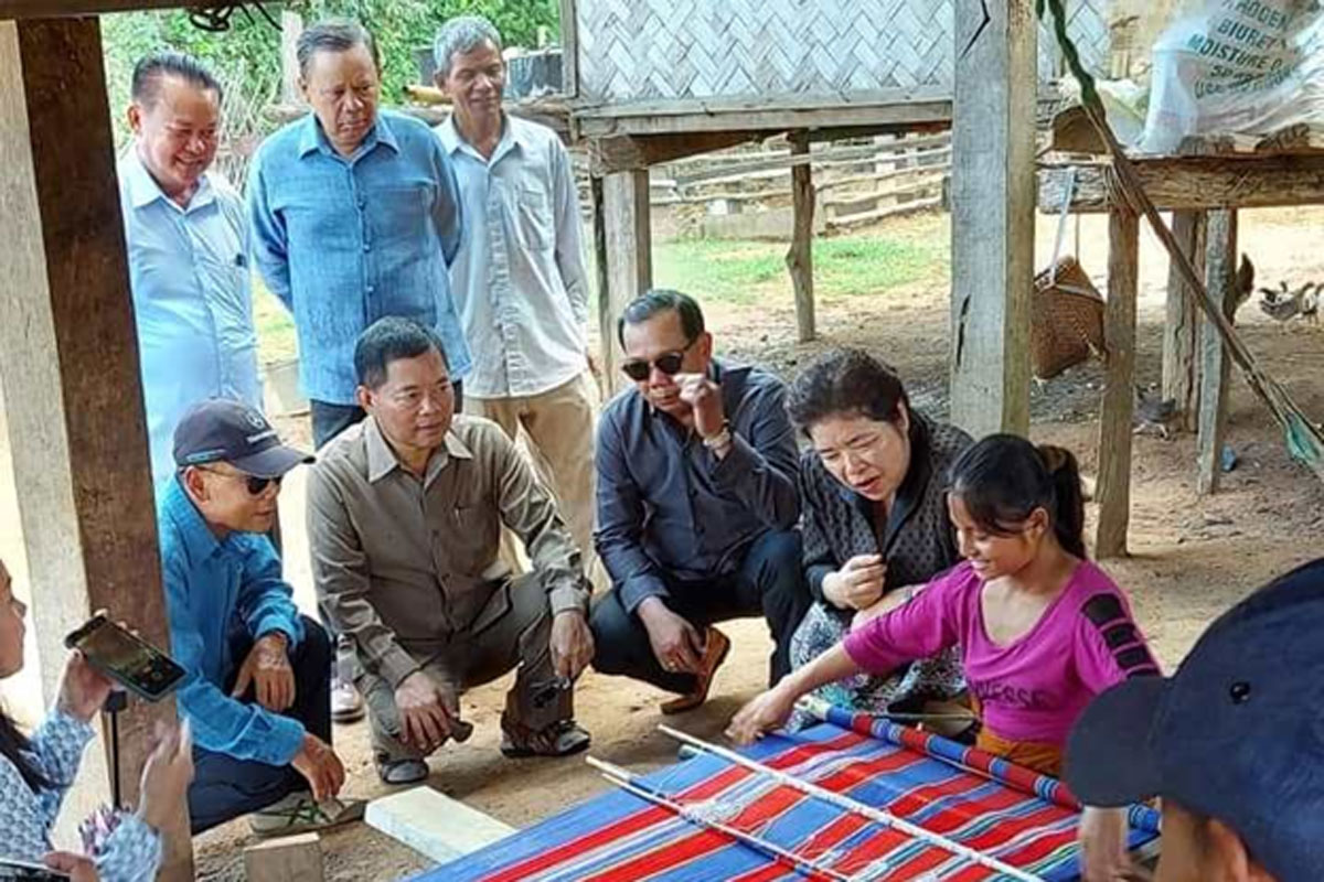 ໂຄງການຮ່ວມໃຈ ສາຍໄຍໂລມາຄຳ ມີຄວາມຄືບໜ້າຫຼາຍກວ່າ 70%