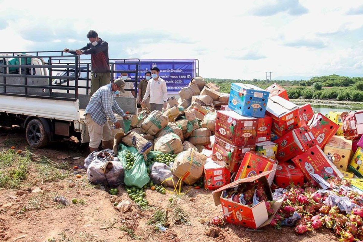 ພະແນກອຸດສາຫະກຳ ແລະ ການຄ້າ ທໍາລາຍສິນຄ້າທີ່ມີຈຳນວນເກີນເອກະສານ