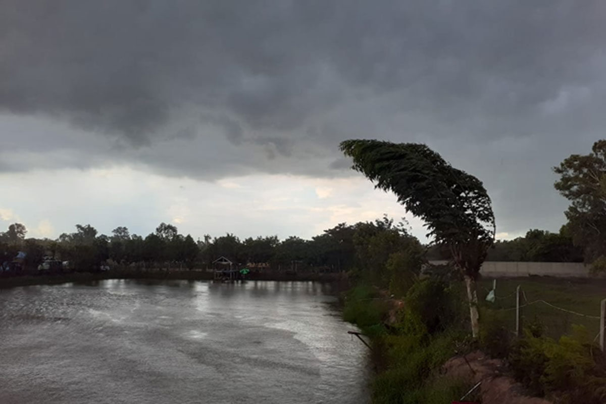 ຝົນຈະຕົກໜັກ ລົມພັດ ແຮງໃນບາງທ້ອງຖີ່ນ