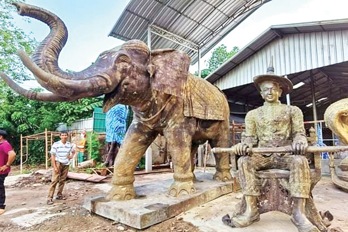 ຮູບປັ້ນພະເຈົ້າໄຊເຊດຖາຈະເຄື່ອນຍ້າຍຮອດແຂວງອັດຕະປືໃນວັນທີ 31 ກໍລະກົດນີ້