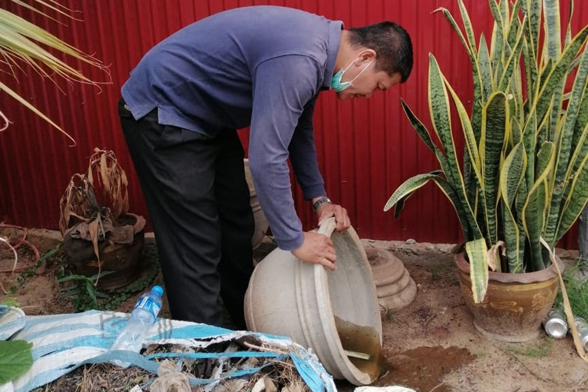 ທຸກຄົນຈົ່ງເປັນເຈົ້າການນຳກັນ ທຳລາຍແຫຼ່ງເພາະພັນຍຸງລາຍ