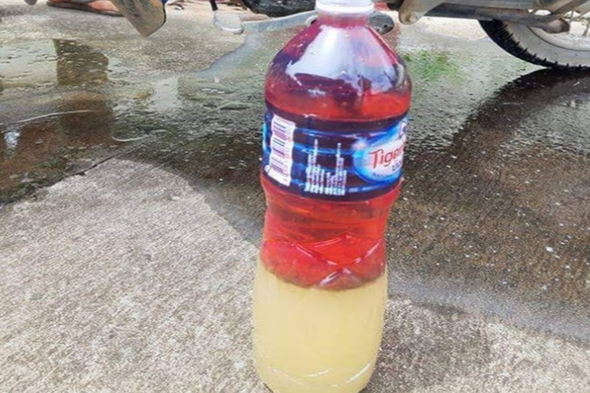 ພົບນໍ້າມັນເຈືອປົນນໍ້າຢູ່ປໍ້າແຫ່ງໜຶ່ງ ເຂດບ້ານໜອງໄຮ ເມືອງຫາດຊາຍຟອງ ນະຄອນຫລວງວຽງຈັນ ແລະ ຢູ່ແຂວງໄຊຍະບູລີ