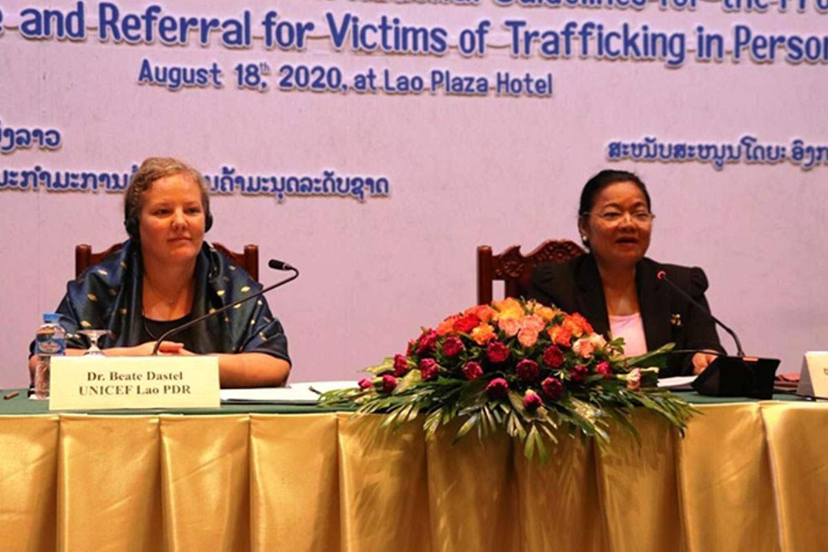 ເຜີຍແຜ່ຄູ່ມືການປົກປ້ອງ, ຊ່ວຍເຫຼືອ ແລະ ການສົ່ງຕໍ່ຜູ້ຖືກເຄາະຮ້າຍຈາກການຄ້າມະນຸດ