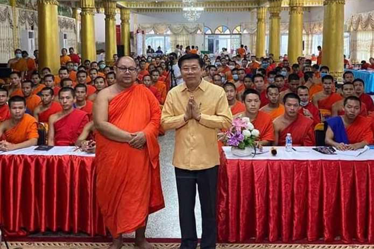 ພຣະສົງຮຽນຮູ້ການຕ້ານພະຍາດໂຄວິດ-19