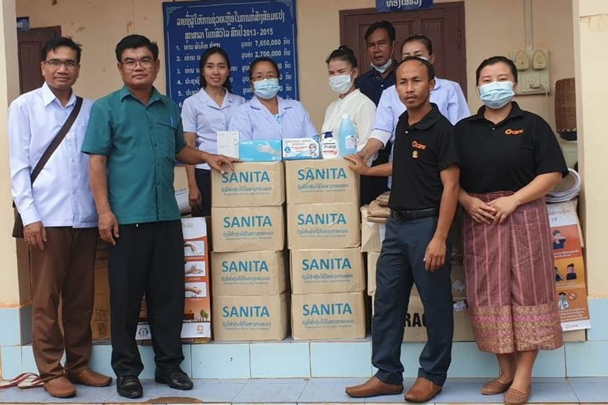 ອົງການແຄຣ໌ ປະຈໍາລາວ ລະດົມທຶນເພື່ອຈັດຊື້ອຸປະກອນຂັ້ນພື້ນຖານ ຕ້ານພະຍາດ ໂຄວິດ- 19 ຢູ່ລາວ