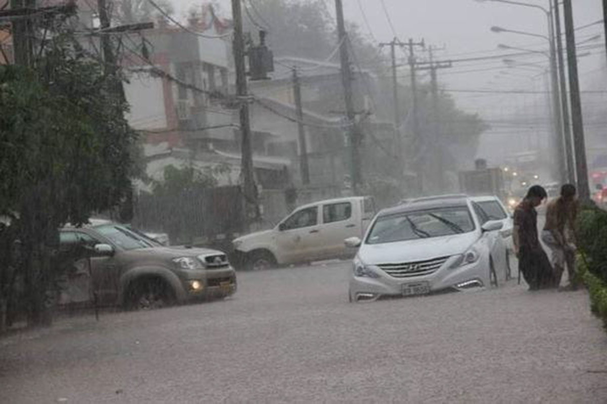 ຍທຂ ນະຄອນຫຼວງ ກຽມແກ້ໄຂບັນຫານໍ້າຖ້ວມຂັງຕາມເສັ້ນທາງ