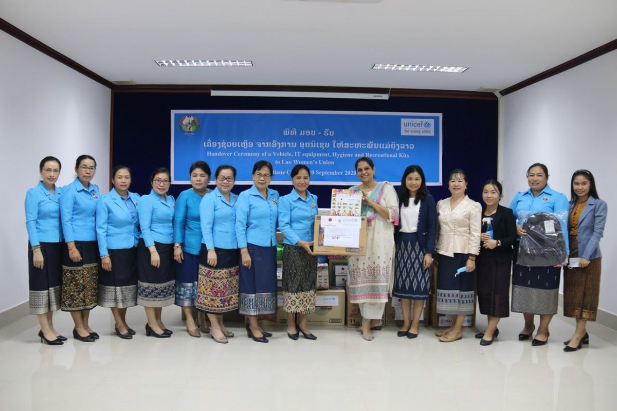 ອົງການສາກົນຊ່ວຍອຸປະກອນ ເພື່ອຮັບໃຊ້ວຽກງານການແກ້ໄຂທຸກຮູບ ແບບຄວາມຮຸນແຮງ ແລະ ການຄ້າມະນຸດໃນແມ່ຍິງ ແລະ ເດັກນ້ອຍຢູ່ລາວ