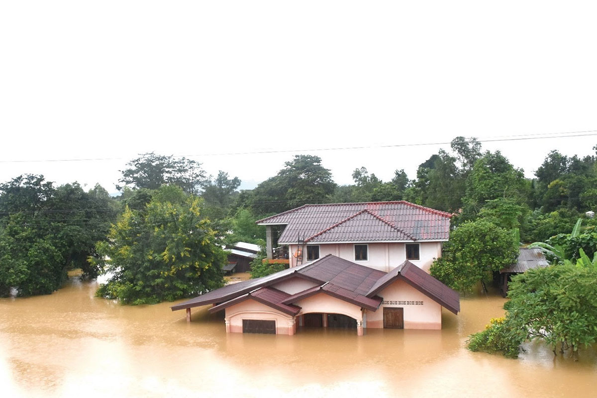 ນໍ້າຖ້ວມຢູ່ 3 ເມືອງຂອງແຂວງສະຫວັນ ນະເຂດແມ່ນເຂົ້າສູ່ສະພາບປົກກະຕິແລ້ວ