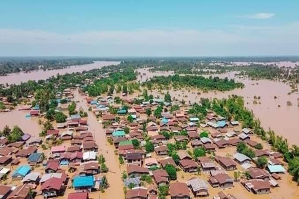 ນໍ້າເຊບັງຫຽງຍັງສືບຕໍ່ຍື່ງຂຶ້ນຖ້ວມ 23 ບ້ານຢູ່ເມືອງສອງຄອນ