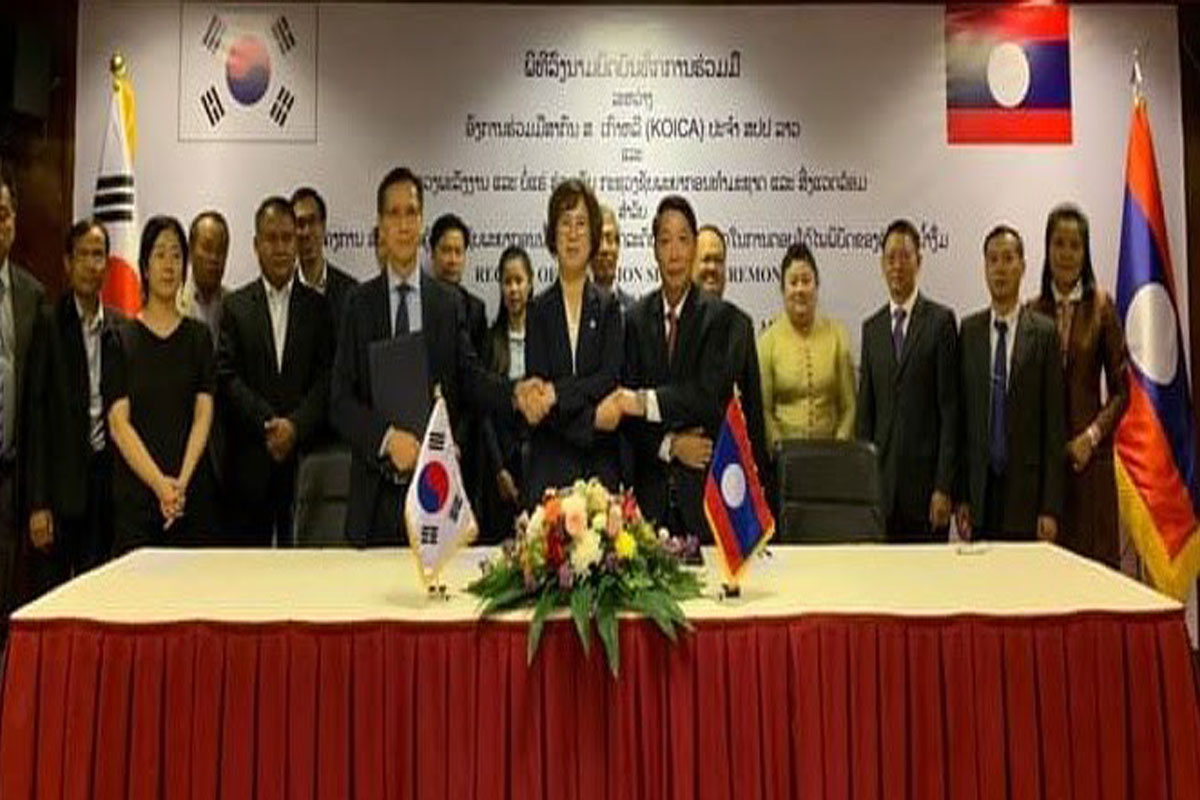 ກອຍກາ ໃຫ້ການຊ່ວຍເຫຼືອລ້າ 11 ລ້ານໂດລາສະຫະລັດ ສໍາລັບໂຄງການສ້າງລະບົບຄຸ້ມຄອງນໍ້າງື່ມ