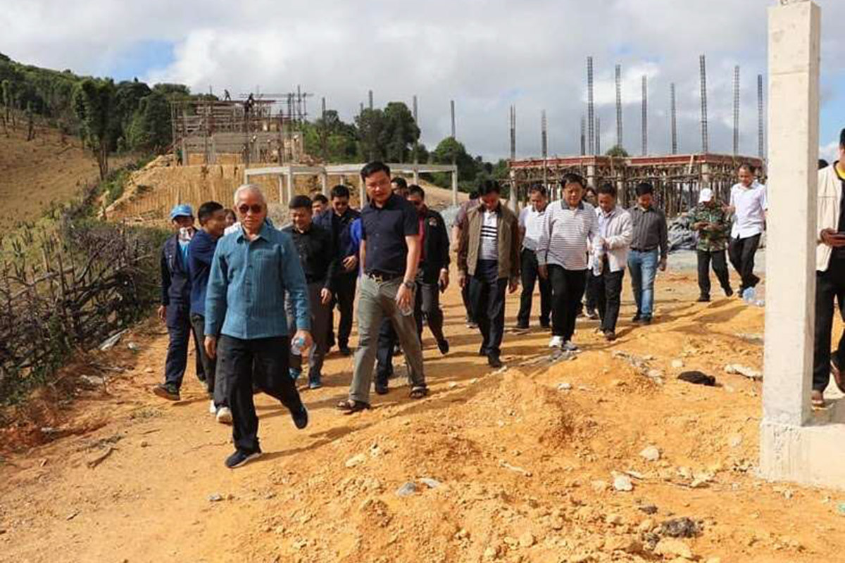 ໂຄງການກໍ່ສ້າງບ້ານຈັດສັນໃໝ່ ເມືອງ ປາກແບງ ສຳເລັດແລ້ວ 25%