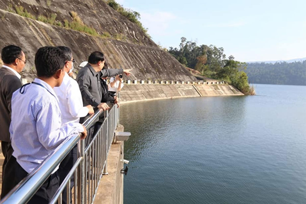 ການກໍ່ສ້າງເຂື່ອນໄຟຟ້າຫ້ວຍລໍາພັນຕອນລຸ່ມຈະສໍາເລັດໃນເດືອນ ມີນາ 2021