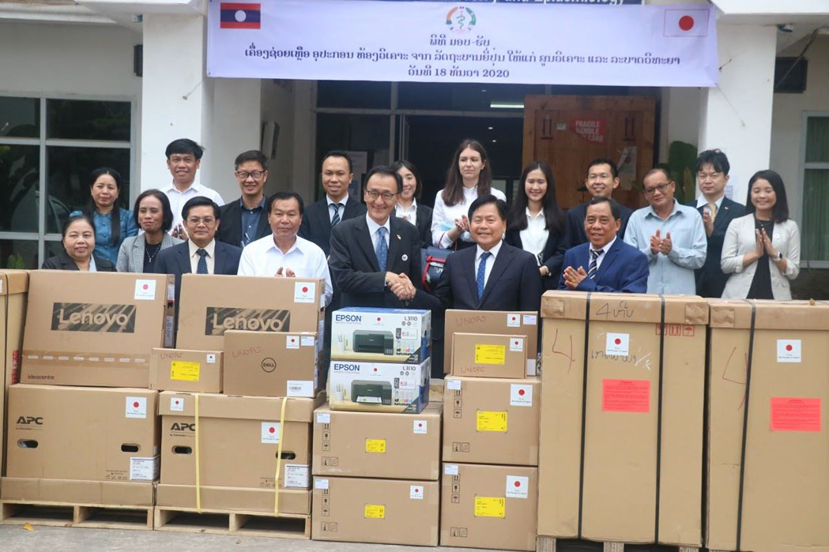 ຍີ່ປຸ່ນຊ່ວຍເຫຼືອອຸປະກອນກວດຫາເຊື້ອພະຍາດໂຄວິດ-19