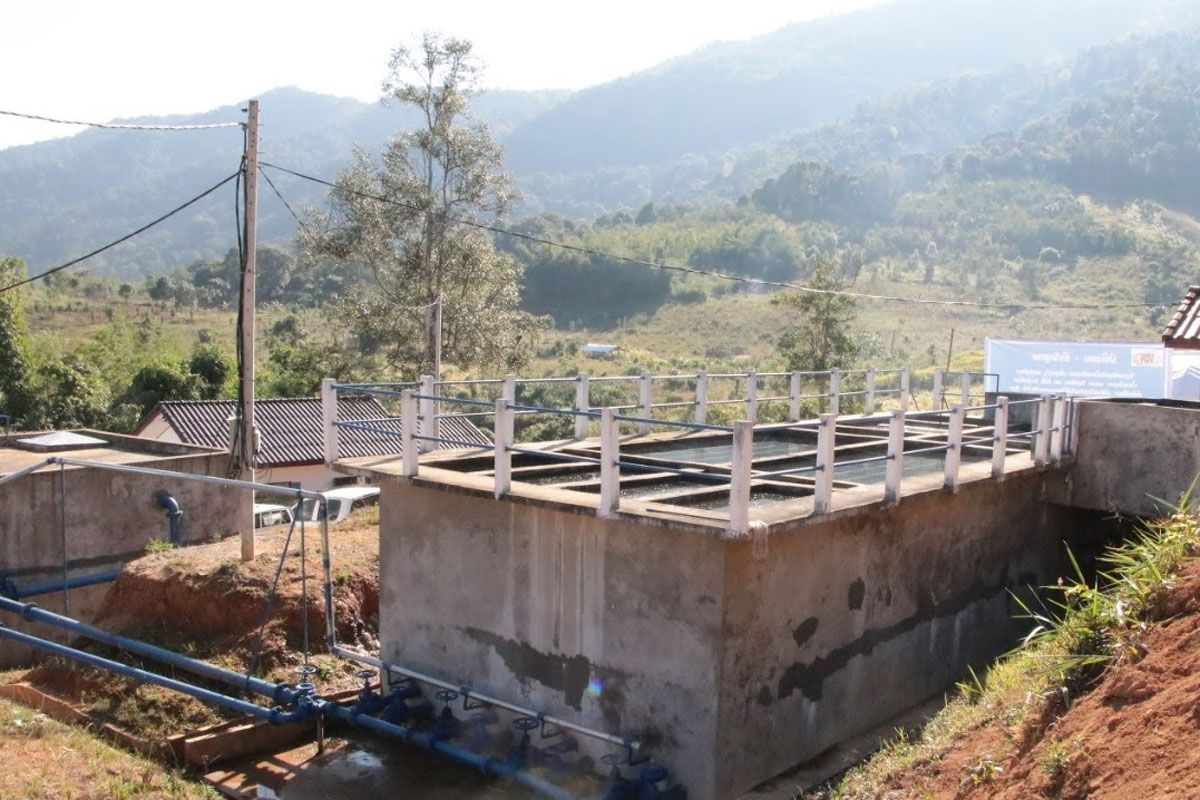 ໂຄງການກໍ່ສ້າງລະບົບນໍ້າປະປາ ເມືອງອານຸວົງ ສາມາດຜະລິດນໍ້າປະປາໄດ້ 710 ແມັດກ້ອນຕໍ່ມື້