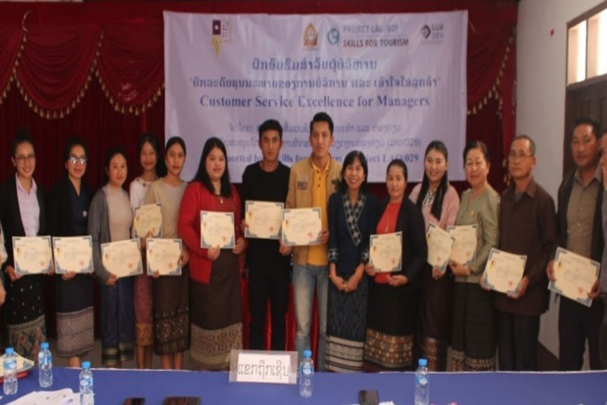 ແຂວງໄຊສົມບູນ ເນັ້ນໃສ່ໃຫ້ຜູ້ປະກອບການຂະແໜງການທ່ອງທ່ຽວ ບໍລິການແຂກ ໃຫ້ມີຄຸນນະພາບ