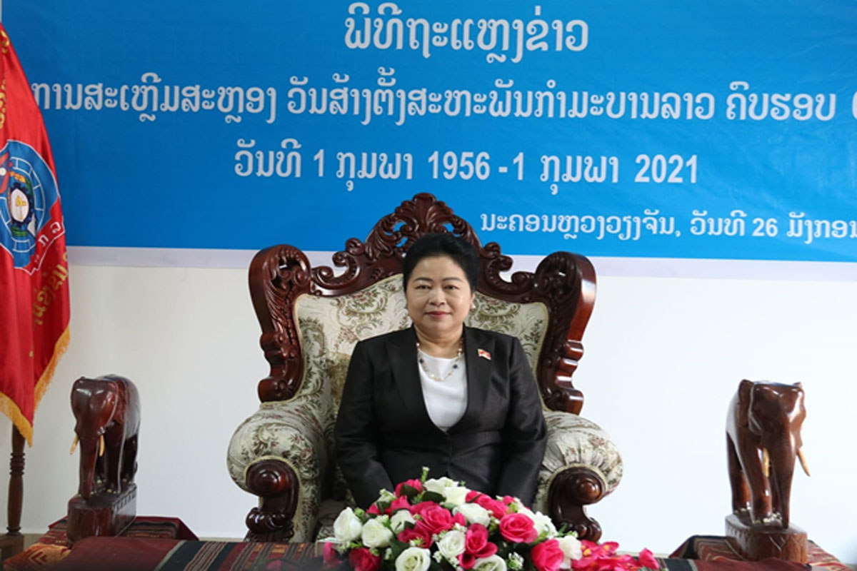 ກໍາມະບານ ກຽມຈັດຫຼາຍກິດຈະກໍາ ສະຫຼອງວັນສ້າງຕັ້ງຄົບຮອບ 65 ປີ ຕິດພັນກັບການປ້ອງກັນພະຍາດໂຄວິດ-19