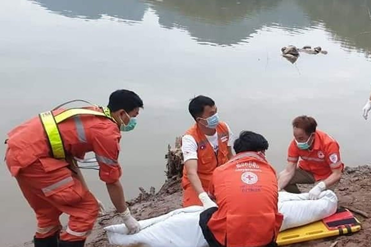 ພົບເຫັນຜູ້ເສຍຊີວິດ 2 ຄົນໄຫຼນ້ຳມາຢູ່ແຂວງຫຼວງພະບາງ