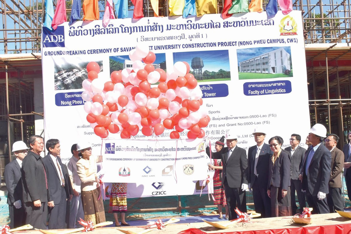 ການກໍ່ສ້າງ ມະຫາວິທະຍາໄລວິທະຍາ ເຂດໜອງຜືຈະສໍາເລັດໃນປີ 2022