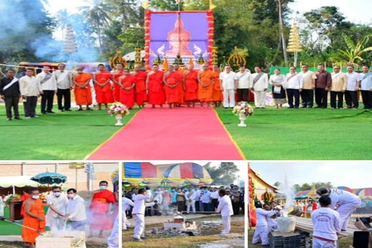 ການຫຼພຣະພຸດທະຮູບທອງເຫຼືອງປາງໄຊຊະນະມານຈະສໍາເລັດໃນເດືອນເມສາ 2021 ນີ້