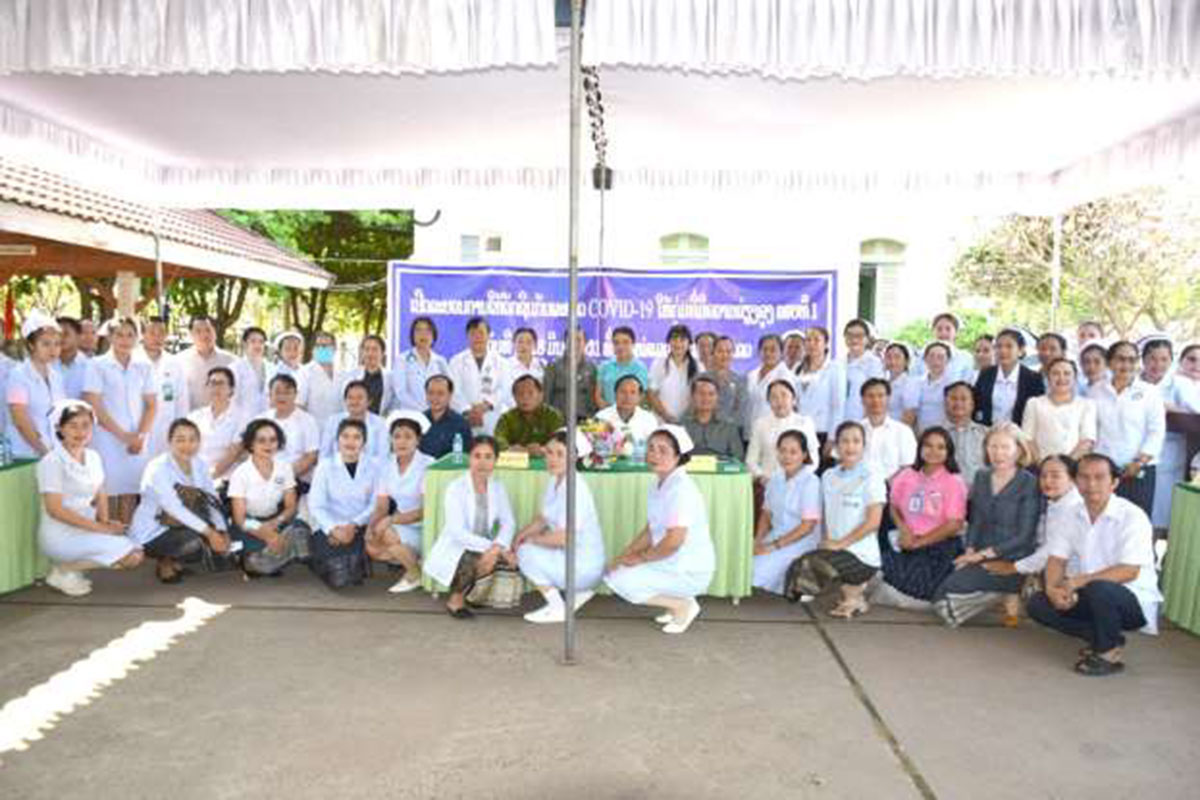 ສະຫວັນນະເຂດໄດ້ຮັບຢາວັກຊີນຕ້ານໂຄວິດ-19 ຈຳນວນ 22.200 ໂດສ ເພື່ອສັກໃຫ້ກຸ່ມສ່ຽງສູງສຸດໃນຮອບທີ1 ຈໍານວນ 11.100 ຄົນ