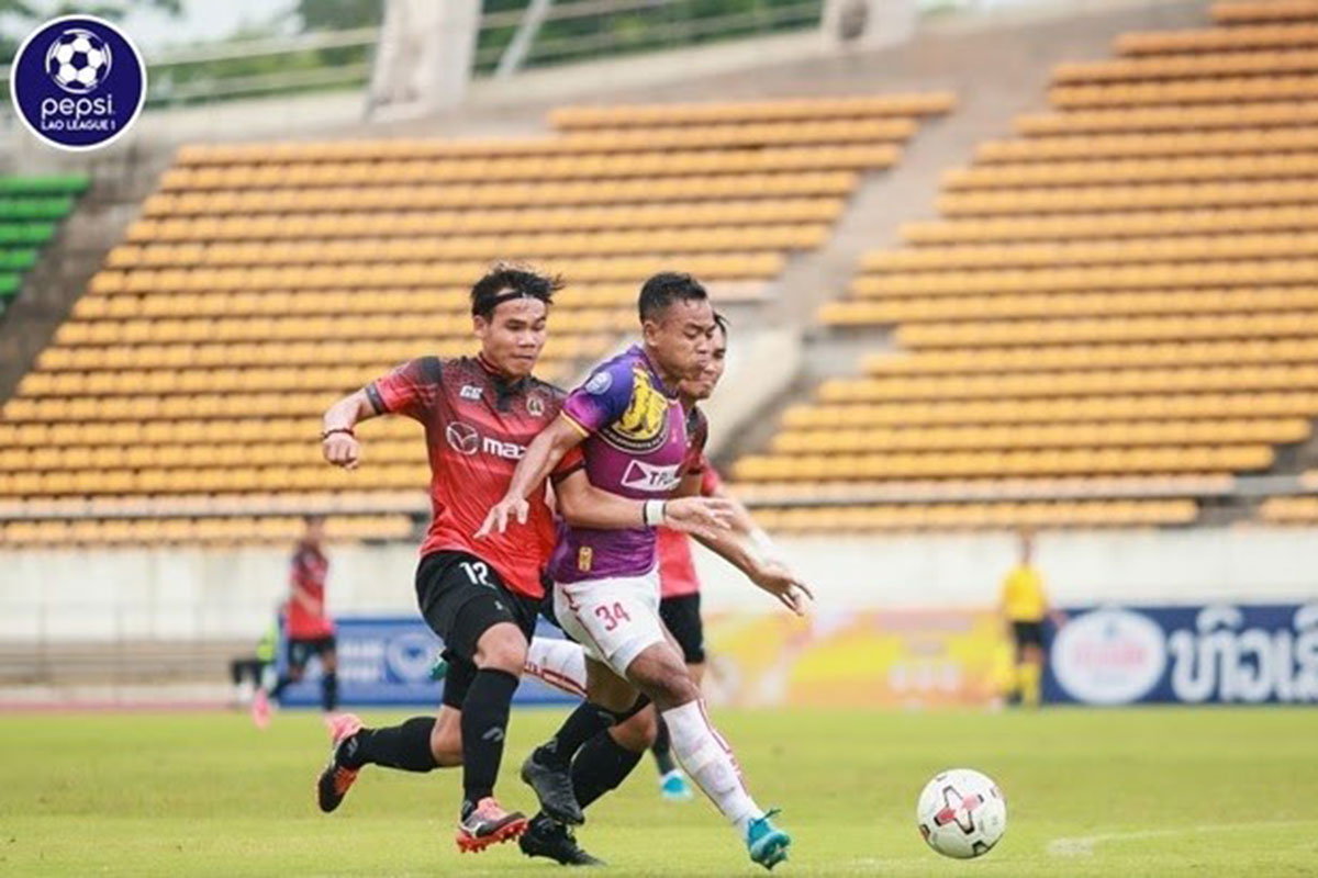 ການແຂ່ງຂັນບານເຕະ ເປບຊີ ລາວລີກ 1 ອາທິດນີ້ ບໍ່ອະນຸຍາດໃຫ້ກອງເຊຍ ເຂົ້າຊົມໃນສະໜາມ