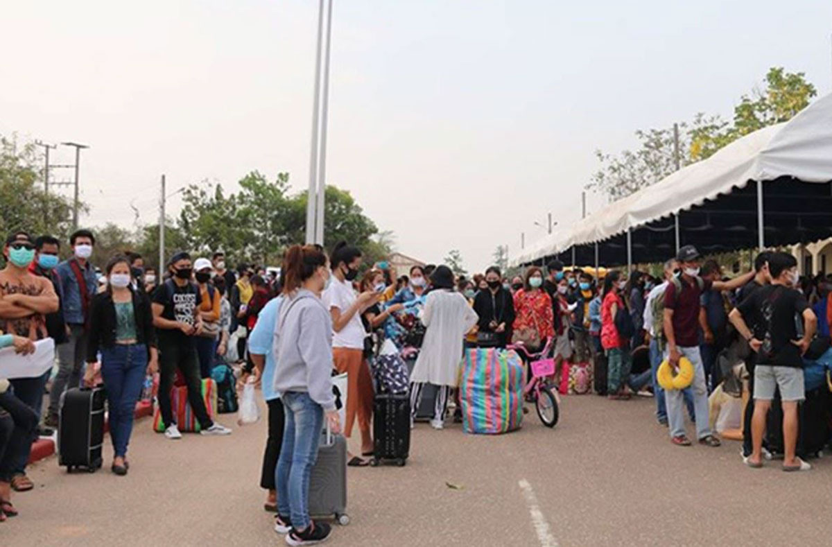 ແຮງງານລາວທີ່ໄປເຮັດວຽກຢູ່ປະເທດໄທແບບຜິດກົດໝາຍສາມາດກັບຄືນປະເທດໂດຍຈະບໍ່ມີການ ຖືກປະຕິບັດລະບຽບ ຫຼື ກົດໝາຍໃດໆ