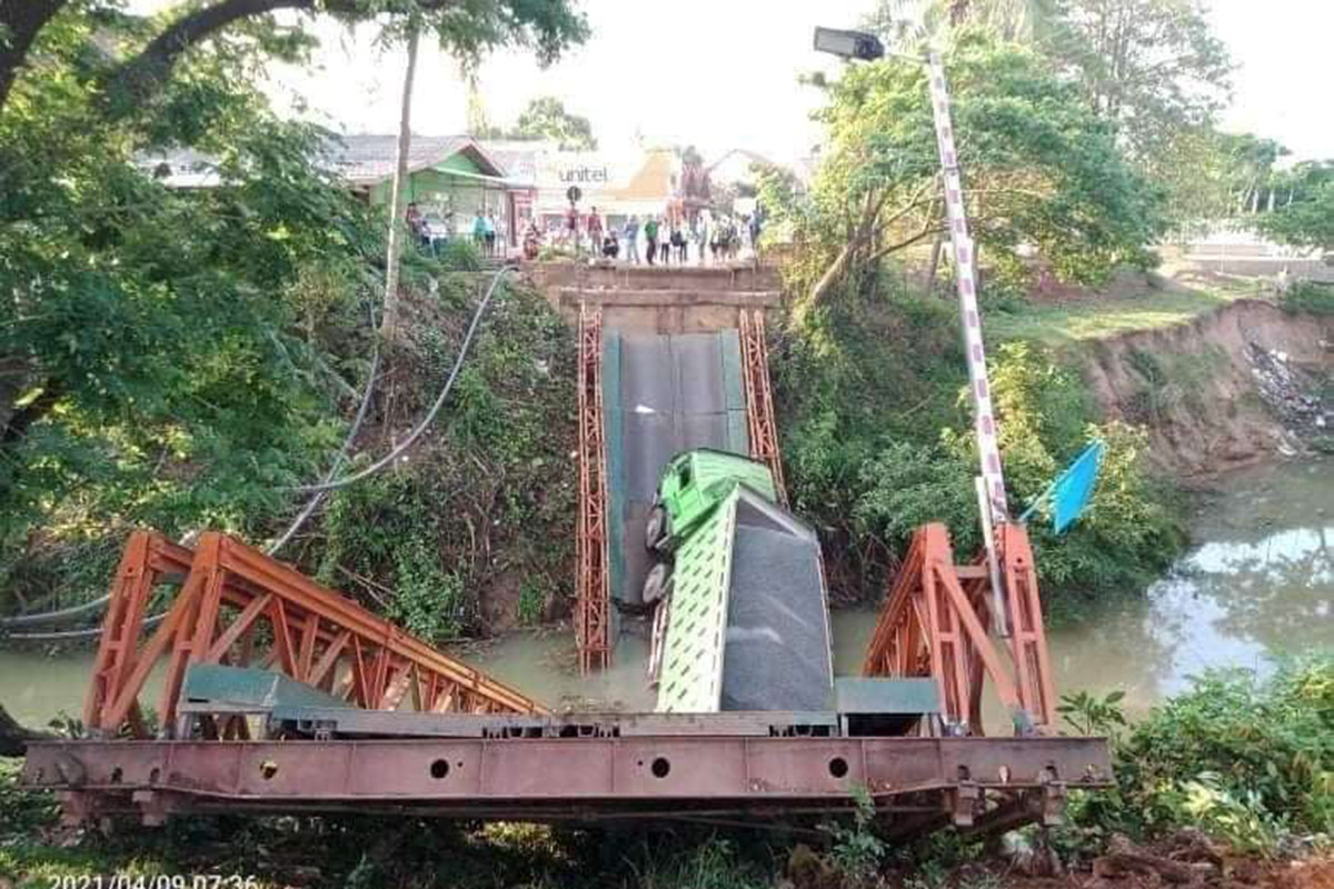 ກະຊວງ ຍທຂ ຈະສ້າງຂົວນໍ້າພະນາຍ ເມືອງທຸລະຄົມເປັນຂົວເບຕົງເສີມເຫຼັກ