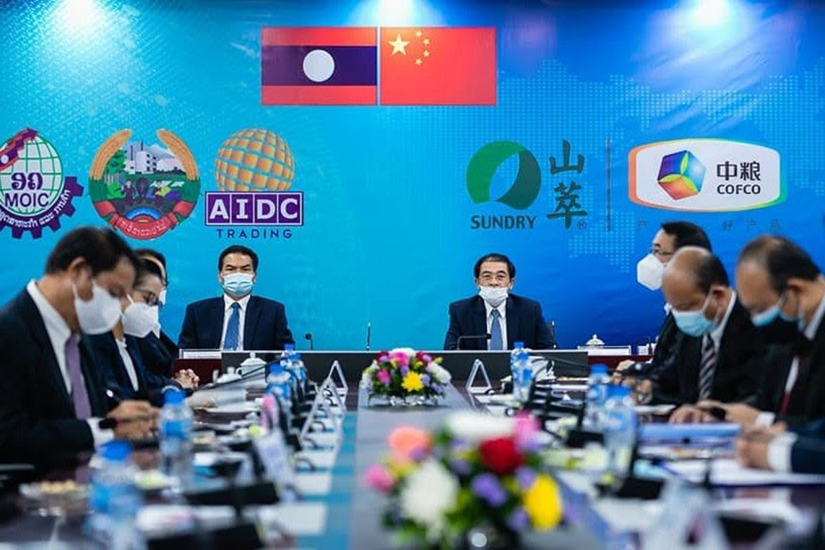 ບໍລິສັດ ລັດວິສາຫະກິດ ສະບຽງ ອາຫານ ຈີນ ສົນໃຈສິນຄ້າກະສິກຳປຸງແຕ່ງ 9 ລາຍການໃຫຍ່ຈາກລາວ