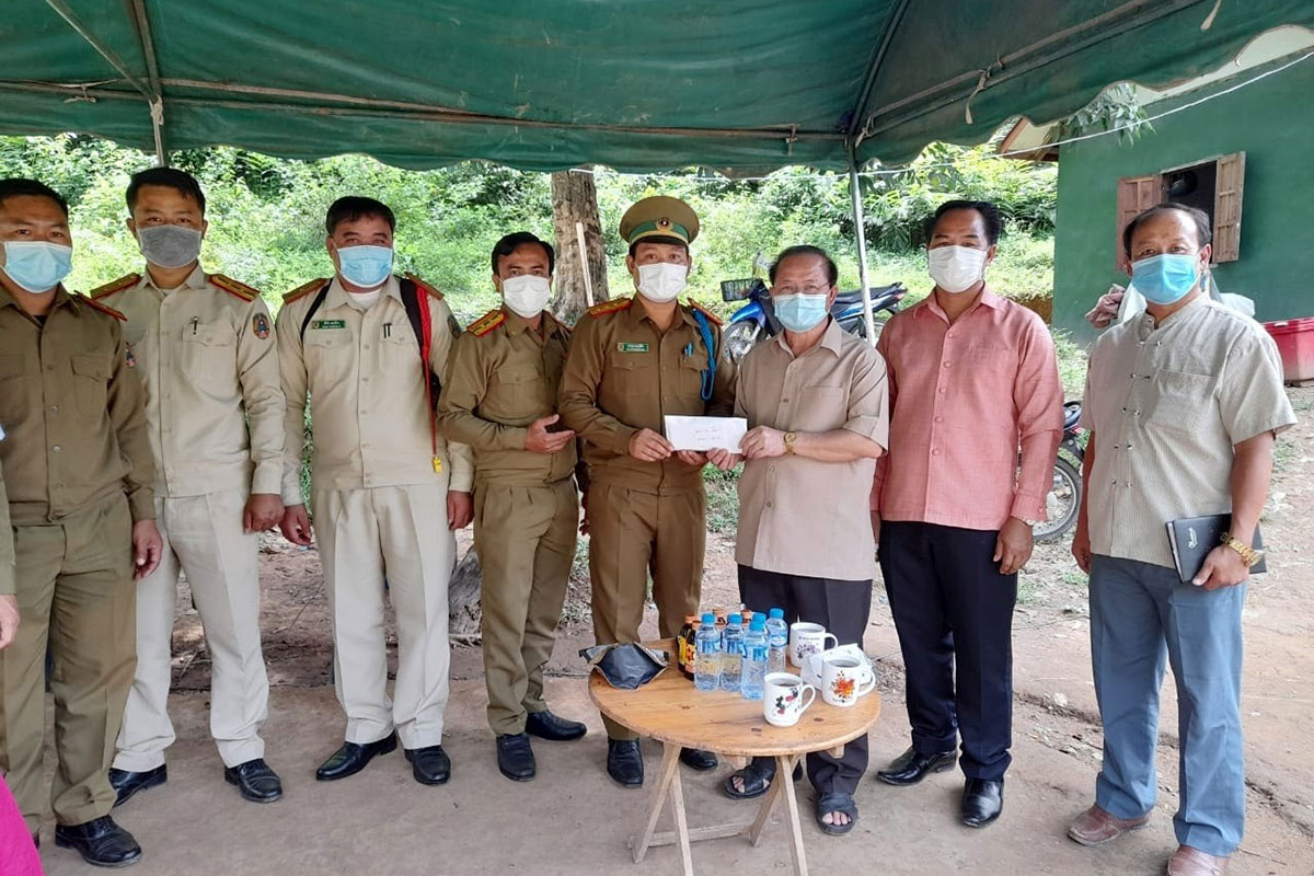 ແຂວງ ອຸດົມໄຊ ສືບຕໍ່ຈັດຕັ້ງຈຸດກວດຊາຍແດນ ເຂົ້າ-ອອກ ແຂວງອຸດົມໄຊ-ແຂວງຫຼວງພະບາງ ແລະ ອຸດົມໄຊ-ຜົ້ງສາລີ ຕະຫຼອດ 24 ຊົ່ວໂມງ