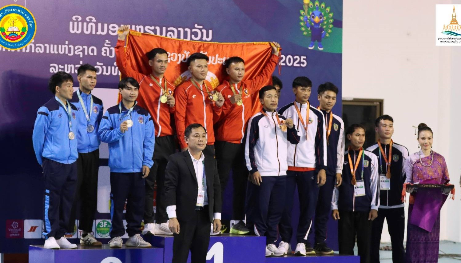 ກອງທັບ ຄວ້າແຊ້ມຫຼຽນຄຳ ກິລາປັນຈັກສີລັດ ໃນງານກິລາແຫ່ງຊາດ ຄັ້ງທີ XII 2025 ທີ່ນະຄອນຫຼວງວຽງຈັນ