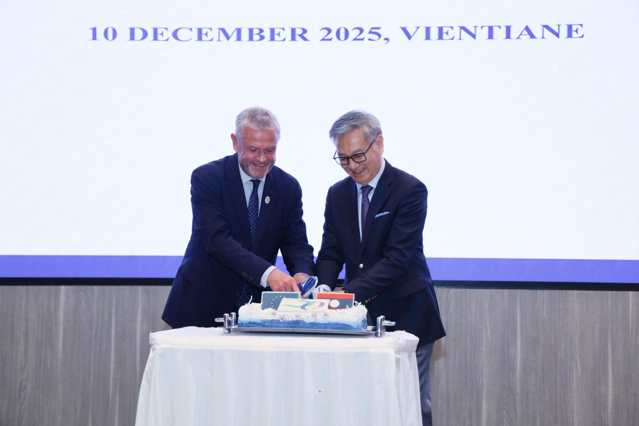 ສປປ ລາວ-ສະຫະພາບເອີຣົບ ສະເຫຼີມສະຫຼອງສາຍພົວພັນຄົບຮອບ 50 ປີ