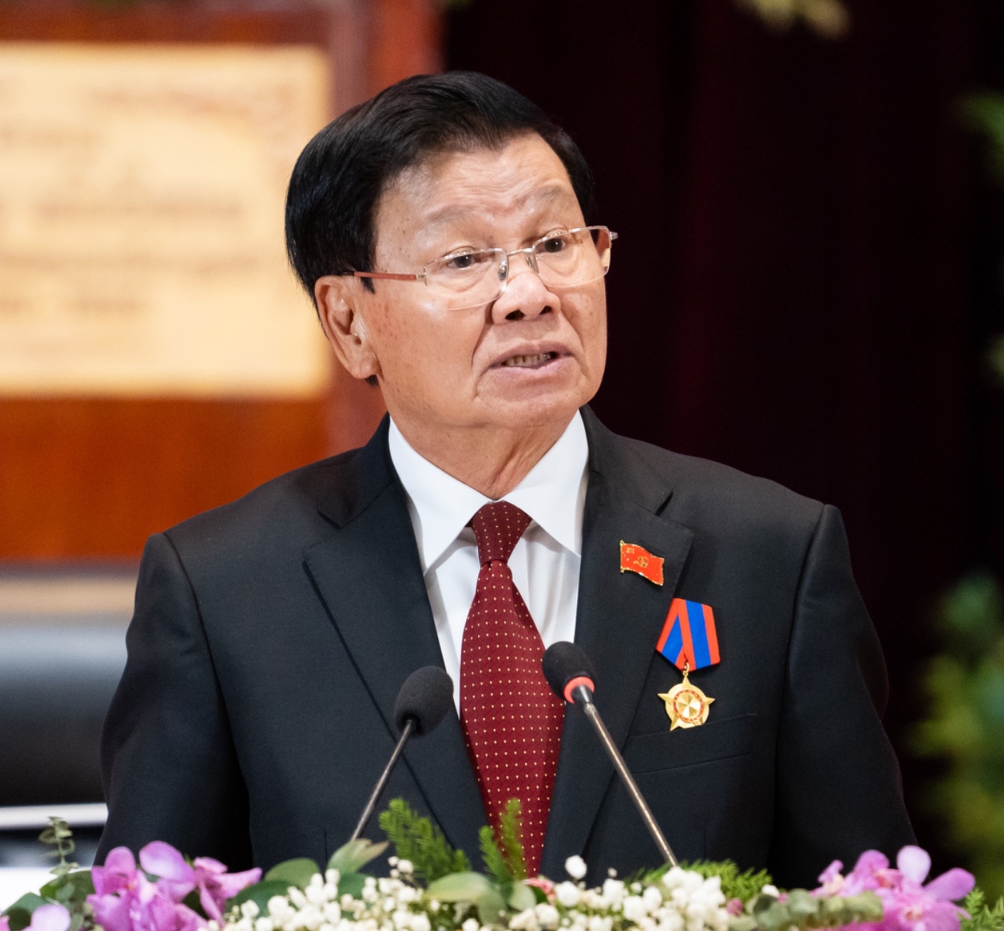 ເລຂາທິການໃຫຍ່ ກ່າວປິດກອງປະຊຸມໃຫຍ່ ຜູ້ແທນທົ່ວປະເທດ ຄັ້ງທີ XII ຂອງພັກປະຊາຊົນປະຕິວັດລາວ