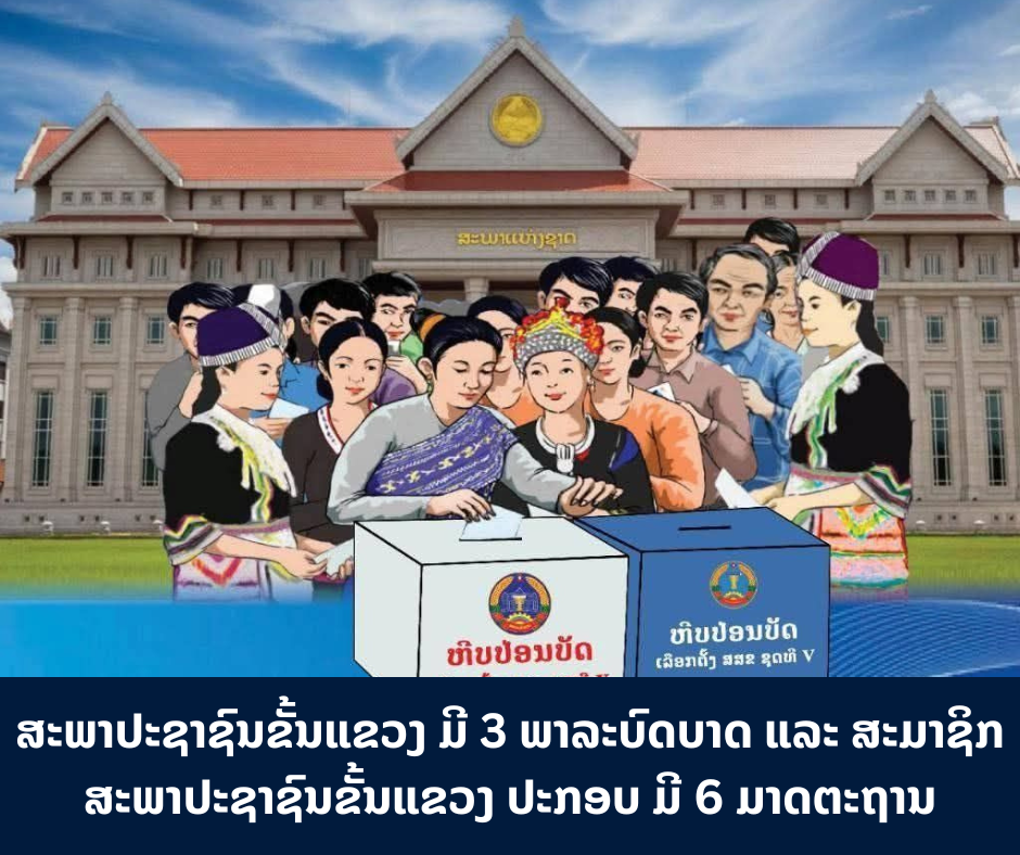 ສະພາປະຊາຊົນຂັ້ນແຂວງ ແລ​ະ ມາດ​ຕະ​ຖານ​ ຂອງ ​ສ​ະມາ​ຊິກ​ສະ​ພ​າ​ປະ​ຊາ​ຊົນຂັ້ນ​ແຂວງ