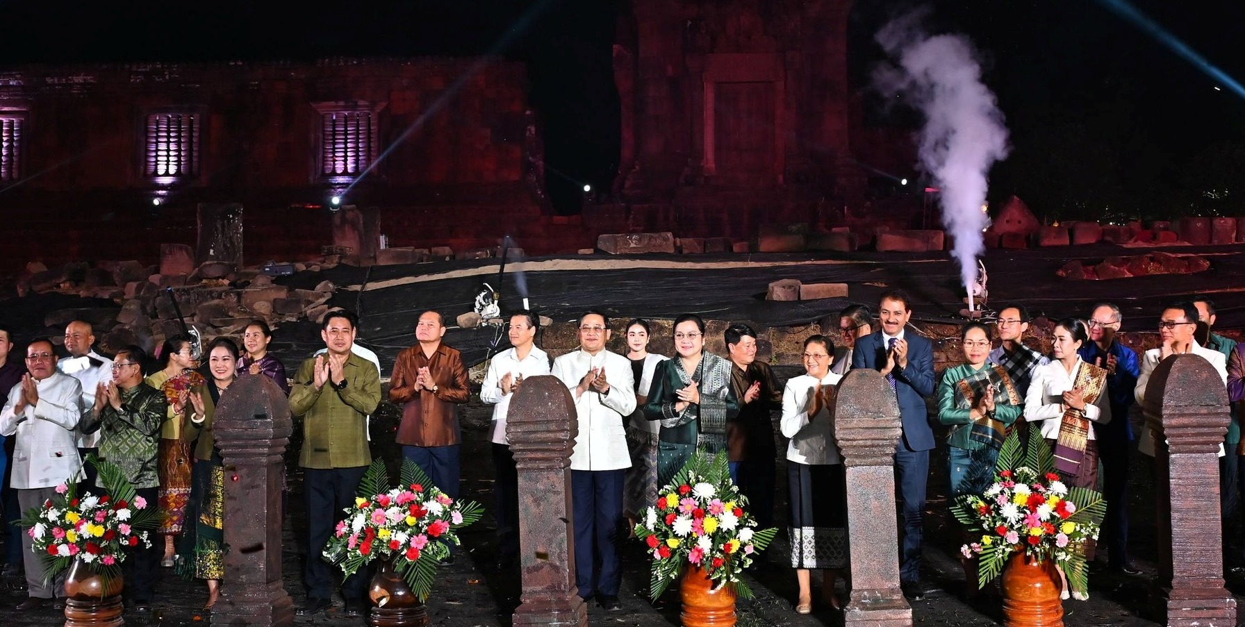 ນາຍົກເຂົ້າຮ່ວມເປີດງານບຸນນະມັດສະການຜາສາດຫີນວັດພູຈໍາປາສັກ ປະຈໍາປີ 2026