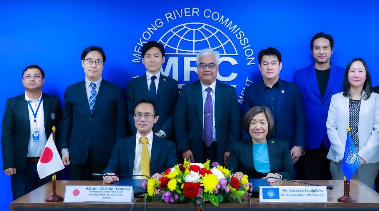 ຍີ່ປຸ່ນຊ່ວຍ “ໂຄງການເສີມສ້າງການຈັດການຄຸນນະພາບນໍ້າໃນອ່າງແມ່ນໍ້າຂອງຕອນລຸ່ມ”