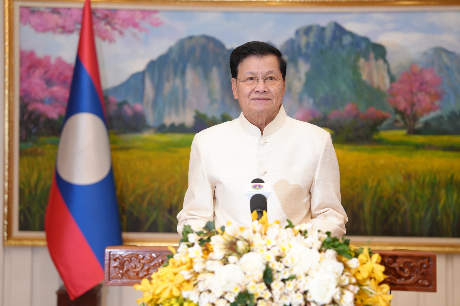 ທ່ານ ທອງລຸນ ສີສຸລິດ ເລຂາທິການໃຫຍ່ ປະທານປະເທດ ອວຍພອນປີໃໝ່ ເນື່ອງໃນໂອກາດສົ່ງທ້າຍປີເກົ່າ ພ.ສ 2568, ຕ້ອນຮັບປີໃໝ່ ພ.ສ 2569