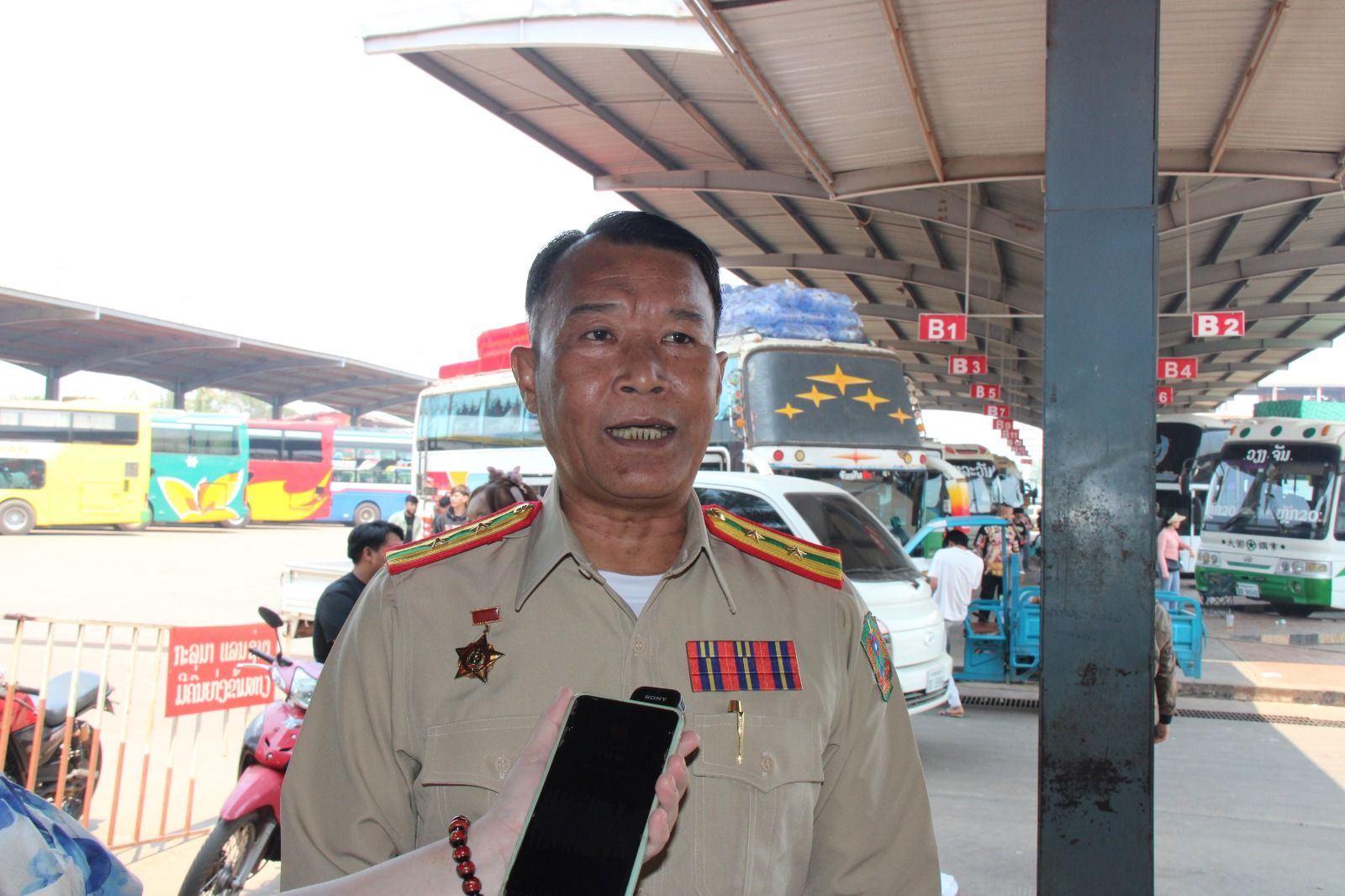 ການຂັບຂີ່ປອດໄພ ຈົ່ງໃສ່ໃຈກວດກາເຕັກນິກເນື່ອງໃນໂອກາດສົ່ງທ້າຍປີເກົ່າ ພສ 2568