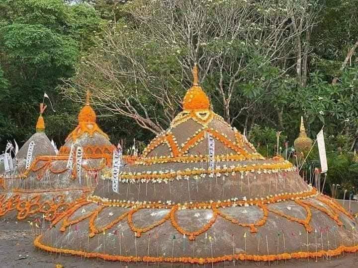 ຕົບພະທາດເຈດີຊາຍ ໃນບຸນປີໃໝ່ລາວແມ່ນການສືບສານປະເພນີທີ່ສືບທອດມາແຕ່ຍາວນານ