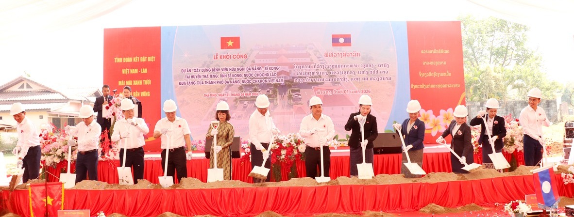  ໂຄງການກໍ່ສ້າງ ໂຮງໝໍມິດຕະພາບ ດາໜັງ-ເຊກອງ ຈະກໍ່ສ້າງໃຫ້ສໍາເລັດພາຍໃນ 36 ເດືອນ