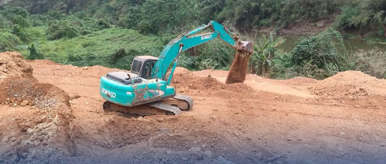 ເຊັນສັນຍາຮັບເໝົາກໍ່ສ້າງໂຄງການປັບປຸງ ແລະ ສ້ອມແປງທາງຫຼວງແຫ່ງຊາດ ເມືອງຂວາ, ແຂວງຜົ້ງສາລີ 