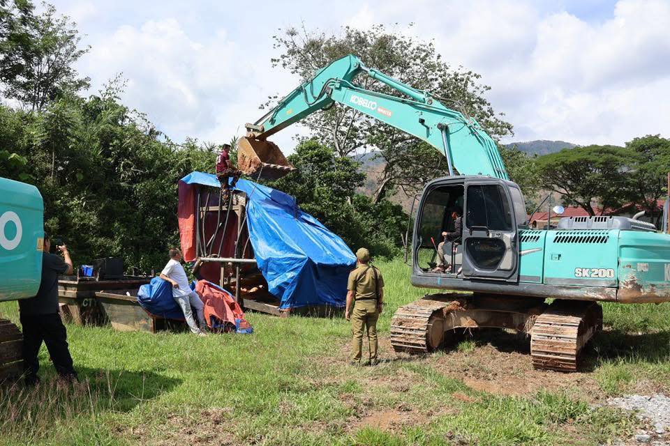 ຈັບກຸມກຸ່ມຄົນລັກລອບຂຸດຄົ້ນຄຳຕົກຂ້ອນ ຜິດກົດໝາຍ ຢູ່ເມືອງອະນຸວົງ